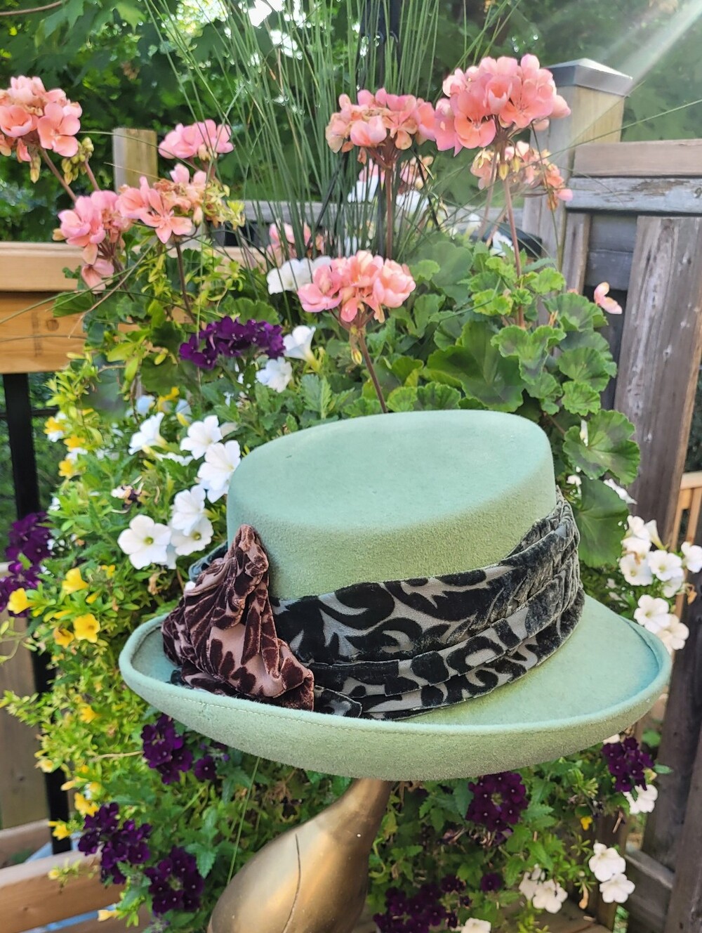 Lilliput Custom Made Wool Felt Boater